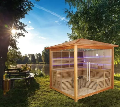 Cottage Outdoor Sauna Room