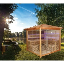 Barrel Sauna Room Cottage Outdoor Sauna Room Manufactory