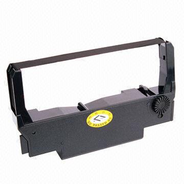 Compatible Printer Ribbon for Epson ERC-30/34/38, with BK/Purple/R Color