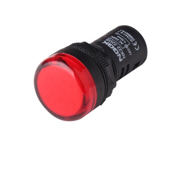 AD16-22DS AC/DC Czerwona LED Pilot Light - Lampa wskaźnika sygnału 2V do 230 V