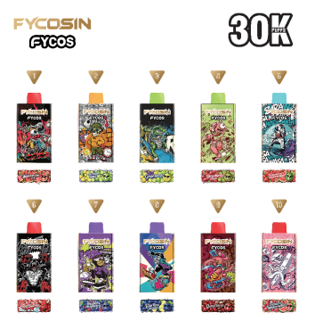 Fycosin 30k puffs disposable vape polan
