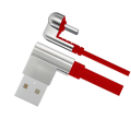 Double Elbow USB Type-C laddningskabel