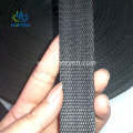 High strength customized cut resistant uhmwpe black webbing