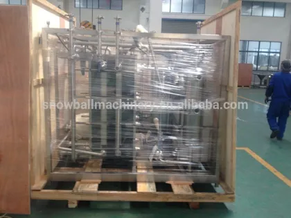 CE Milk Plate Pasteurizer Liqud Egg Pasteurizer Juice Plate Pasteurizer