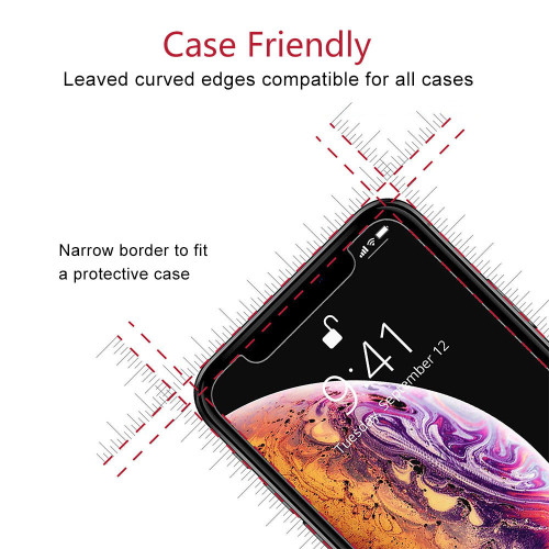 KANTOU HD Tempered Glass for iPhone XS
