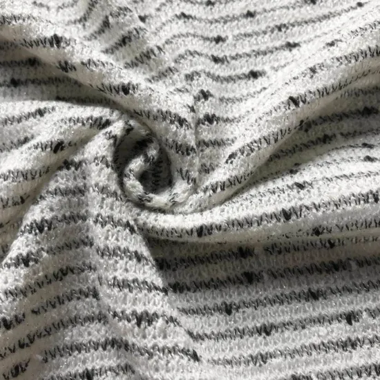 Acrylic nylon lurex fashion spandex knitting fabric