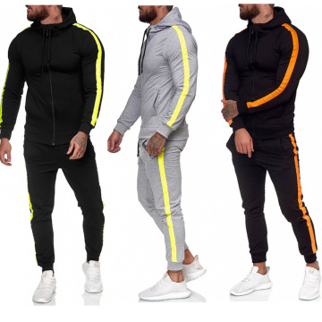 Man Track Suits 2 Piece آستین بلند هودی