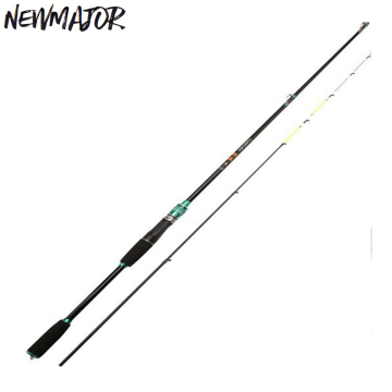 NEWMAJOR 1.8m-2.1m Carbon UltraLight Spinning Rod for Bait Weight Lure Fishing
