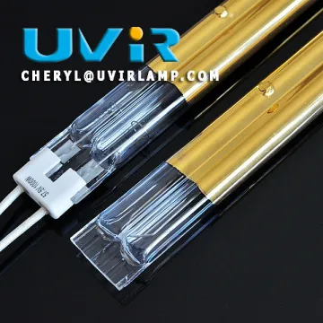 Twin tube infrared heating lamp for medicine