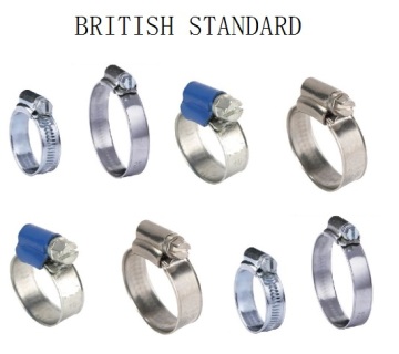 British Type Hose Clamp