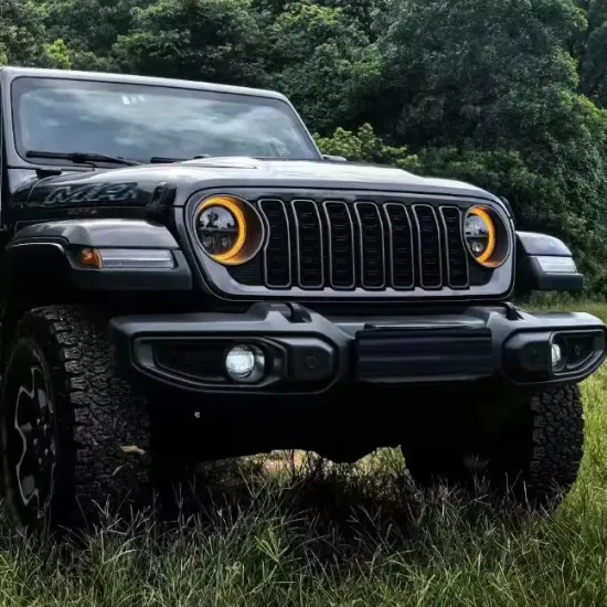 Maiker LED 4 Lens Headlight for Jeep Wrangler JL JT - Sequential Turn Signal DRL