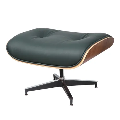 Genuine Leather The Eames chair with Pedal