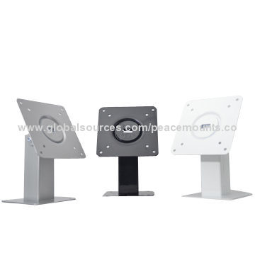 Wall Mount Bracket for Tablet PC/iPad, White, Black and Silver Available