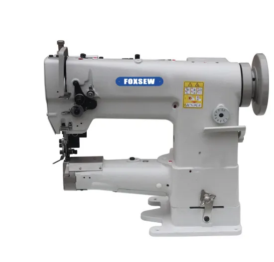 Single Needle Cylinder Arm Compound Feed Walking Foot Heavy Duty Bags Sewing Machine
