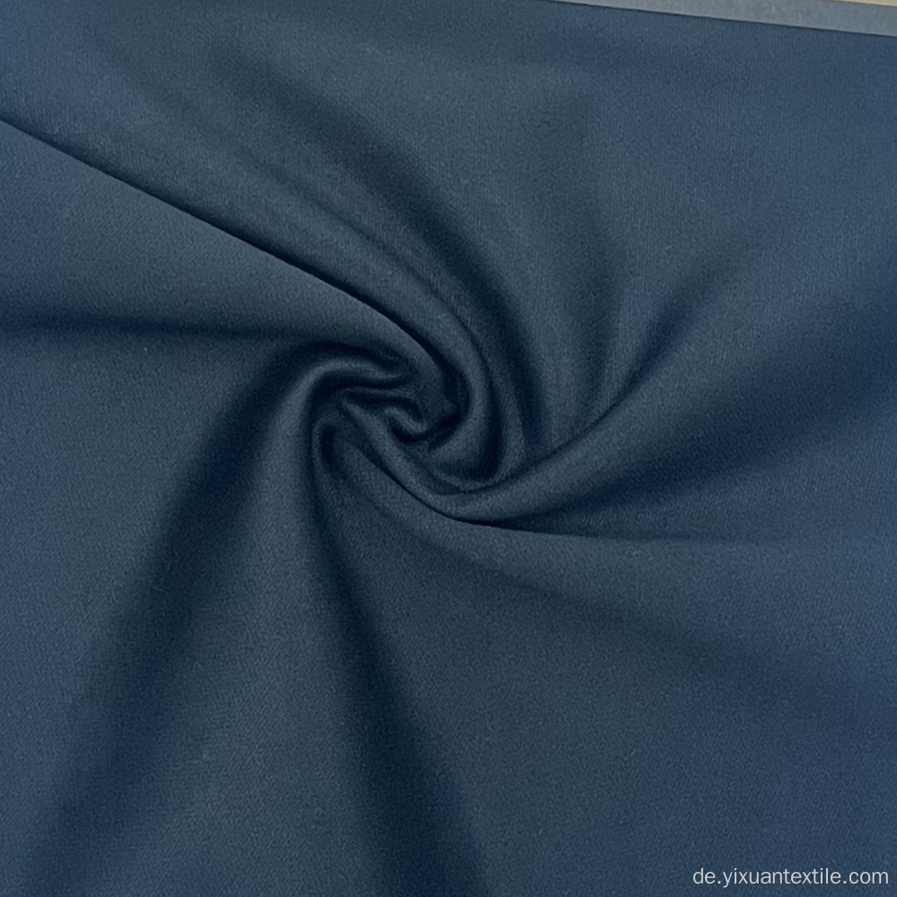Feste Farbe P/K Eine Seite gebürstete Polyester -Stoff