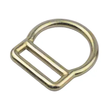 High-Quality Metal D-Ring for Safety Harnesses - 45mm Inner Width - Adjustable - Customizable Hardware
