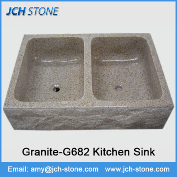 Beige marble kitchen sink manufacturers made in China