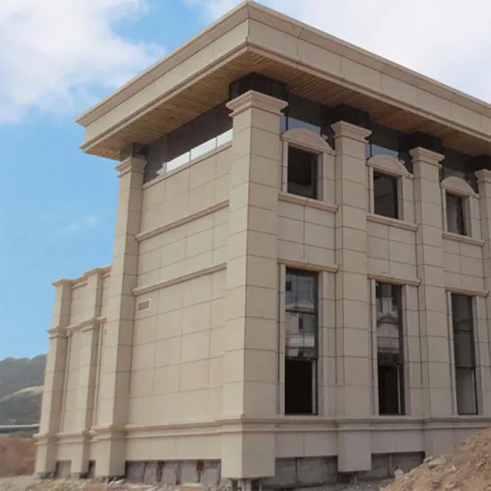 Yellow rust stone dry hanging