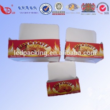 Single wall cardboard paper chicken box,food grade chicken box                        
                                                Quality Choice