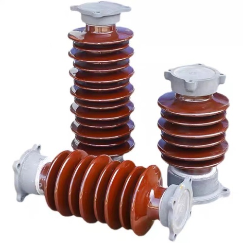 High voltage 35KV porcelain bottle rod post insulator