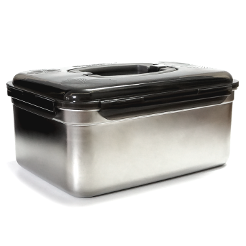 Large Metal Food Preservation Lunch Box With Handle