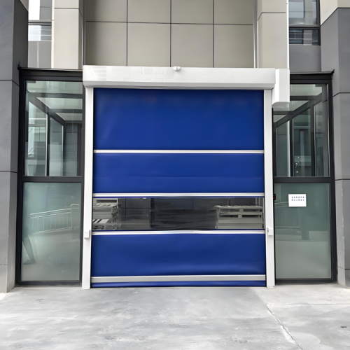 High Speed Stainless Steel Frame Pvc Fast Door
