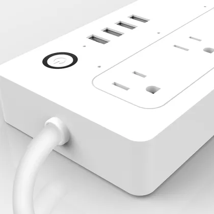 110V Voice-Controlled WiFi Smart Power Strip for Alexa and Google Home (US/Canada)