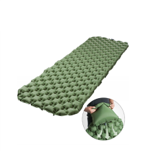 Cama de tapete inflável com travesseiro