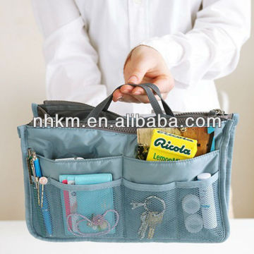 2013 Multifunction Ladies' Purse Organizer Bag Insert for Promotion
