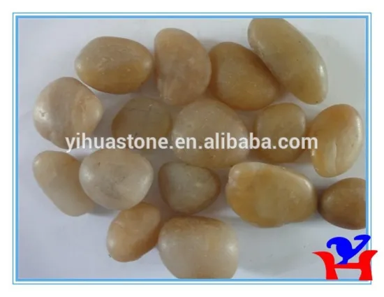 Yellow Round Pebble stone