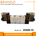 AC220V DC24V 1/2'' Double Solenoid Pneumatic Valve 4V420-15