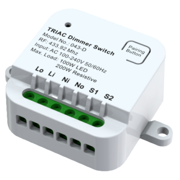 无线开关控制家用灯风扇LED灯泡