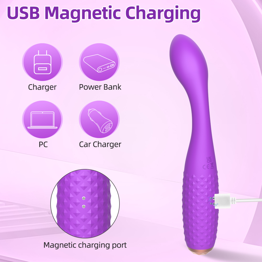 Soft Female Vibrator with Multiple Vibration Modes