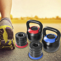 Conjunto de pesos de Kettlebell ajustável