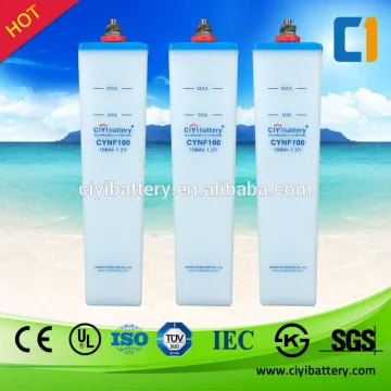 Long Life Solar Battery NI-FE Battery Nickel Iron Batteries 24V 48V 100AH