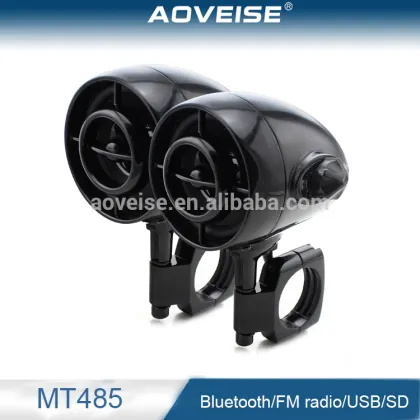 motorcycle waterproof speaker accessories motorcycle audio system MT485[AOVEISE]