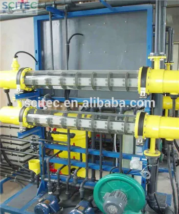 Siemens PLC control power generating chlorine system