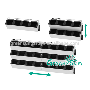 GreenSun vertical garden green wall module artificial hanging wall planter,pocket wall planter,flower pot,plant pot