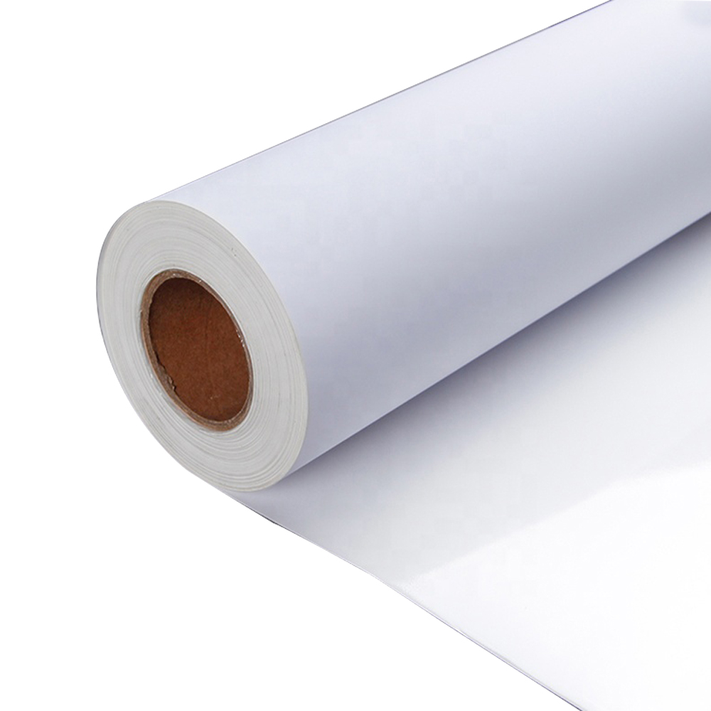 Papier synthétique blanc PP en polypropylène 65 microns pour affiche