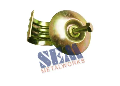 Galvanized Golden Scaffolding Clamps With Limpet 2.5mm Thickness