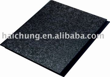 Black marble PVC wall panel / ceiling panel