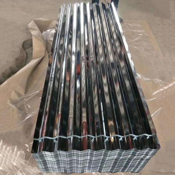 Chapa de telhado de zinco galvanizado ondulado Preço de chapa de aço ondulado Aço ondulado