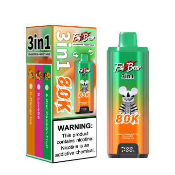 AIM 3IN1 80K Puffs Vape Geching