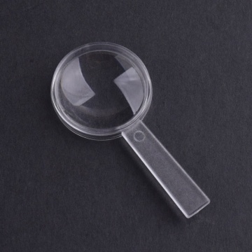 Handheld 5x Magnifying Glass with Plastic Handle - Promotional Reading Magnifier