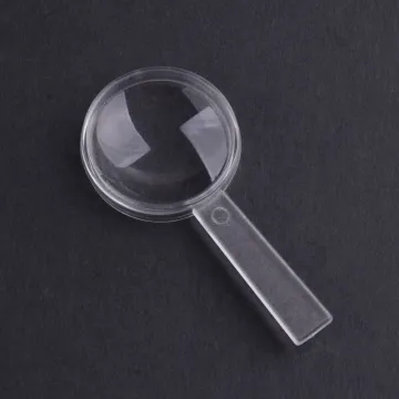 Handheld 5x Magnifying Glass with Plastic Handle - Promotional Reading Magnifier