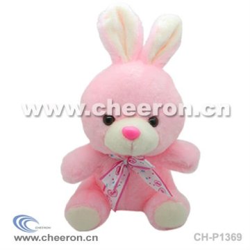 Soft Mini Rabbit, Pink Plush Bunny