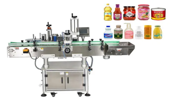 Automatic Round Bottle Labeling Machine