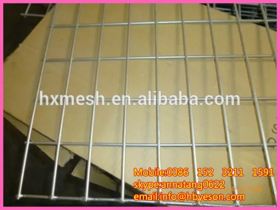 1" hot dip galvanized iron wire mesh panel