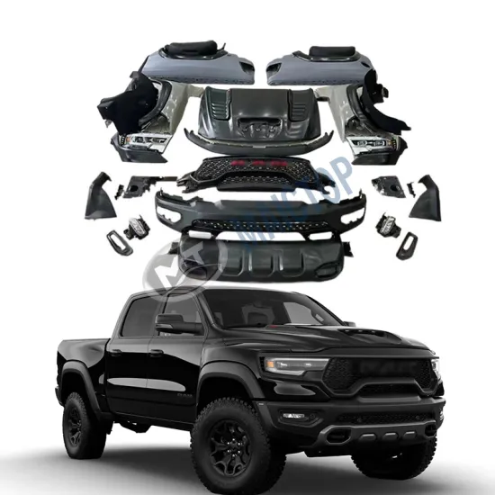 MAICTOP Car Accessories TRX Style Body Kit for Ram 1500 Bumper Grill 2019