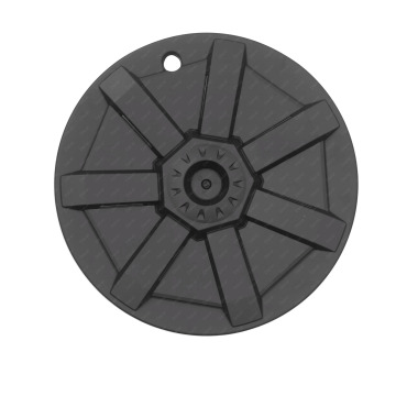 Custom Black Hub Cap for Tesla Model Y 2021-2023 - No Emblem Rim Cover